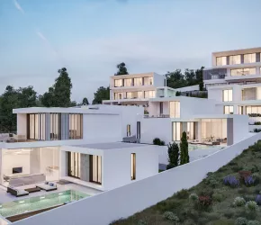Villas with panoramic views in Chloraka area, Paphos