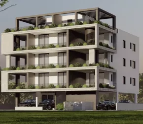 Residential building of 9 apartments in Aradippou, Larnaca