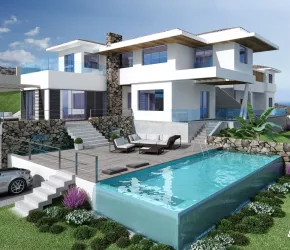Complex with villas in the area of Agios Tychonas, Limassol