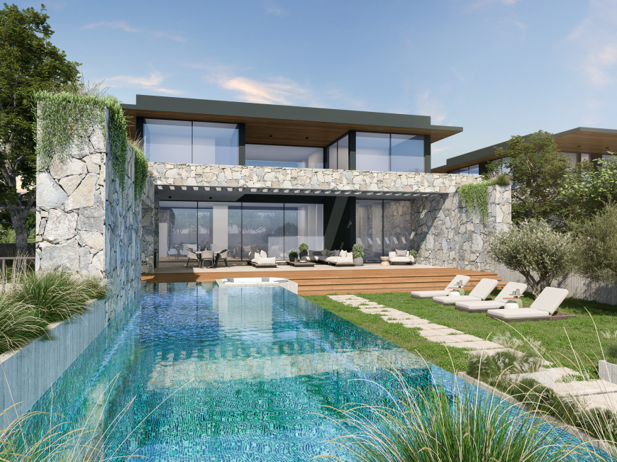 Designer villas on the first line, Ayia Napa