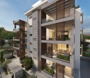 Residential building with 9 apartments in the city center, Paphos