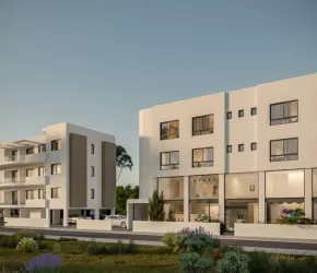 Residential building with commercial part, Paphos
