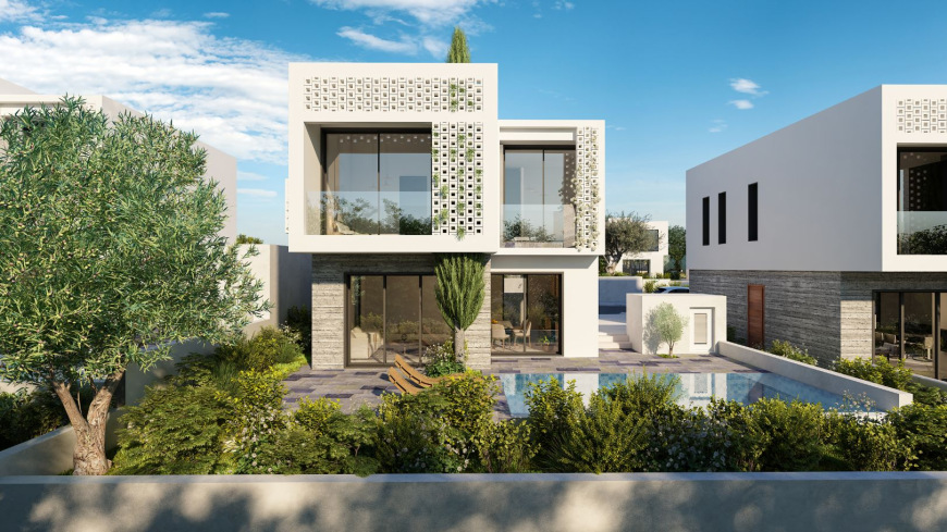 Complex of 13 villas in Chloraka, Paphos