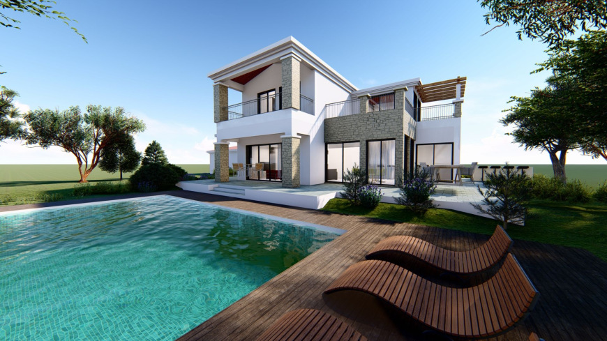 Luxury villa next to the Sea Caves, Paphos