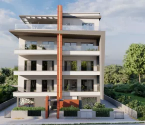 Residential building with 13 apartments in the city center, Paphos