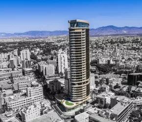 High rise building in Nicosia, Nicosia